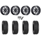 System 3 XT400 35x9.5-20 Tires on MSA M51 Thunderlips Machined Wheels