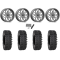 System 3 XT400 40x9.5-24 Tires on MSA M47 Sniper Gunmetal Milled Wheels