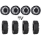 System 3 XT400 40x9.5-24 Tires on MSA M50 Clubber Gloss Black Wheels