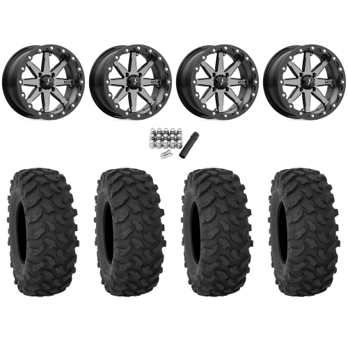 System 3 XTR370 28x10-14 Tires on MSA M21 Lok Beadlock Wheels