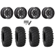 System 3 XTR370 28x10-14 Tires on MSA M45 Portal Gloss Black Milled Wheels