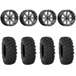 System 3 XTR370 30x10-14 Tires on MSA M21 Lok Beadlock Wheels