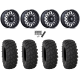 System 3 XTR370 37x10-15 Tires on MSA M50 Clubber Matte Black DDT Wheels