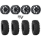 System 3 XTR370 32x10-15 Tires on MSA M52 Radar Gloss Black Wheels
