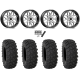 System 3 XTR370 35x10-18 Tires on MSA M47 Sniper Machined Wheels