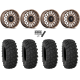 System 3 XTR370 37x10-22 Tires on MSA M50 Clubber Matte Bronze Wheels