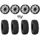System 3 XTR370 40x10-24 Tires on System 3 Offroad ST-3 Matte Black Wheels