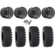 System 3 Offroad XTR370W 32x12-15 (10ply) Radial Tires on Fuel Unit Matte Gunmetal (15x10) Wheels