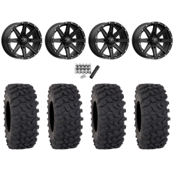 System 3 Offroad XTR370W 32x12-15 (10ply) Radial Tires on MSA M33 Clutch Satin Black (15x10) Wheels