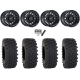 System 3 Offroad XTR370W 32x12-15 (10ply) Radial Tires on Raceline A13 Omega Gloss Black (15x10) Wheels