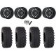 System 3 Offroad XTR370W 32x12-15 (10ply) Radial Tires on Raceline A13 Omega Satin Black (15x10) Wheels
