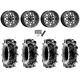 Terache Aztex XL 30x9-14 (8ply) Tires on MSA M26 Vibe Dark Tint Wheels