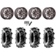 Terache Aztex XL 34.5x9-16 (8ply) Tires on MSA M52 Radar Matte Bronze Wheels