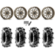 Terache Aztex XL 35x9-20 (8ply) Tires on ITP Hurricane Bronze Wheels