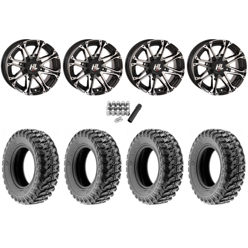 Terache Stryker 30x10-14 (8ply) Tires on High Lifter HL3 Machined Wheels