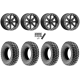 Terache Stryker 30x10-14 (8ply) Tires on MSA M31 Lok2 Satin Black Beadlock Wheels