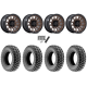 Terache Stryker 32x10-15 (8ply) Tires on Fuel Piston Matte Bronze Wheels