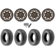 Terache Stryker 32x10-15 (8ply) Tires on Fuel Unit Matte Bronze Wheels