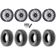 Terache Stryker 32x10-15 (8ply) Tires on MSA M50 Clubber Machined Wheels