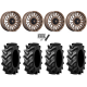 Tiron HS617 TT 40x11.2-20 Tires on MSA M50 Clubber Matte Bronze Wheels Tiron HS617 TT 40x11.2-20 Tires on MSA M50 Clubber Matte Bronze Wheels