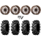Tiron HS617 TT 44x11.2-24 Tires on MSA M55 Commander Gloss Bronze Milled (24x10) Wheels