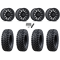 Tusk Terrabite 32x10-15 Radial Tires on Fuel Cycle Matte Black Wheels