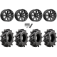 Wild Boar Razorback M/T 30x9.5-14 (6-Ply) Mud Tires on MSA M20 Kore Matte Black Wheels