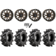 Wild Boar Razorback M/T 30x9.5-14 (6-Ply) Mud Tires on ST-3 Bronze Wheels