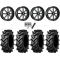 Tiron HS617 TT 31x8-16 Tires on Fuel Maverick Matte Black Milled Wheels