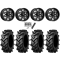 Tiron HS617 TT 33x9.5-16 Tires on MSA M26 Vibe Gloss Black Milled Wheels