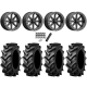 Tiron HS617 TT 33x9.5-16 Tires on MSA M31 Lok2 Satin Black Beadlock Wheels