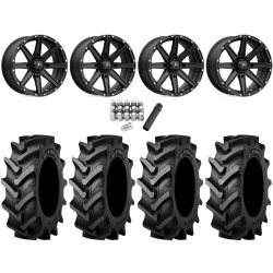 Tiron HS617 TT 31x8-16 Tires on MSA M33 Clutch Satin Black Wheels