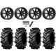 Tiron HS617 TT 33x9.5-16 Tires on MSA M33 Clutch Satin Black Wheels