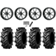 Tiron HS617 TT 37x9.5-20 Tires on Frontline 556 Machined Wheels
