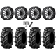 Tiron HS617 TT 37x9.5-20 Tires on Fuel Arc Gloss Black Milled Wheels