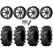 Tiron HS617 TT 37x9.5-20 Tires on Fuel Maverick Matte Black Milled Wheels