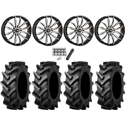 Tiron HS617 TT 40x11.2-20 Tires on High Lifter HL21 Machined Wheels