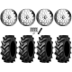 Tiron HS617 TT 42x9.5-24 Tires on KG1 Forged KU007 Lotus Polished Wheels