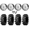 Tiron HS617 TT 42x9.5-24 Tires on KG1 Forged KU021 Kreator Polished Wheels
