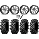 Tiron HS617 TT 40x11.2-20 Tires on MSA M36 Switch Machined Wheels