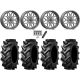Tiron HS617 TT 42x9.5-24 Tires on MSA M47 Sniper Gunmetal Milled Wheels