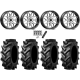 Tiron HS617 TT 42x9.5-24 Tires on MSA M47 Sniper Machined Wheels