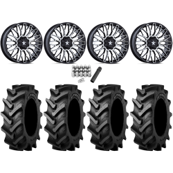 Tiron HS617 TT 40x11.2-20 Tires on MSA M50 Clubber Machined Wheels