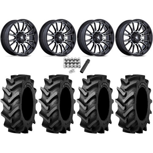 Tiron HS617 TT 37x9.5-20 Tires on MSA M51 Thunderlips Machined Wheels