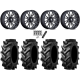 Tiron HS617 TT 37x9.5-20 Tires on MSA M51 Thunderlips Machined Wheels