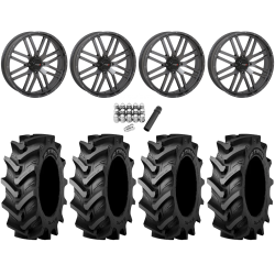 Tiron HS617 TT 44x11.2-24 Tires on System 3 Offroad ST-3 Gunmetal Grey Wheels