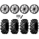 Tiron HS617 TT 42x9.5-24 Tires on ST-3 Gunmetal Grey Wheels