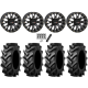 Tiron HS617 TT 40x11.2-20 Tires on ST-3 Matte Black Wheels