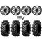 Tiron HS617 TT 46x12.4-24 Tires on ST-3 Matte Black Wheels