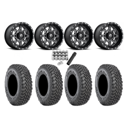 Toyo Open Country SxS M/T 32x9.5-R15 Tires on Fuel Maverick Matte Black Milled Wheels Toyo Open Country SxS M/T 32x9.5-R15 Tires on Fuel Maverick Matte Black Milled Wheels